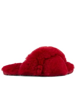 Klapki damskie Emu Australia Mayberry W11573CHER - czerwone ze sklepu streetstyle24.pl w kategorii Kapcie damskie - zdjęcie 186162004