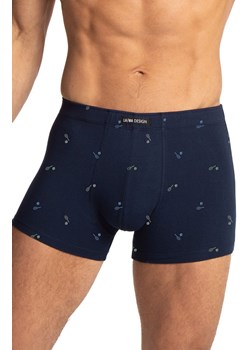 2-pack bawełniane szorty męskie plus size M-1074SZEX, Kolor czarno-granatowy, Rozmiar 3XL, LAMA ze sklepu Intymna w kategorii Majtki męskie - zdjęcie 186162940