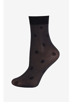 Marilyn czarne skarpetki w grochy Shine Dots, Kolor czarny, Rozmiar uniwersalny, Marilyn - id: 217596 - marki Marilyn - 186163404 Marilyn czarne skarpetki w grochy Shine Dots, Kolor czarny, Rozmiar uniwersalny, Marilyn ze sklepu Intymna w kategorii Skarpetki damskie - zdjęcie 186163404