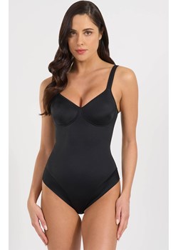 Czarne body damskie z miseczkami 3155, Kolor czarny, Rozmiar 90B, SPIMAN - id: 217185 - marki Spiman - 186163800 Czarne body damskie z miseczkami 3155, Kolor czarny, Rozmiar 90B, SPIMAN ze sklepu Intymna w kategorii Body damskie - zdjęcie 186163800