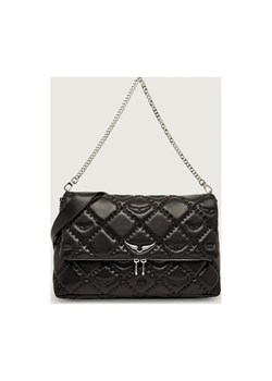 Zadig&Voltaire Skórzana torebka na ramię ROCKY XL ze sklepu Gomez Fashion Store w kategorii Listonoszki - zdjęcie 186164344
