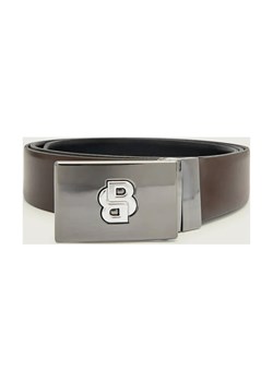 BOSS BLACK Skórzany dwustronny pasek B_Icon_Plq_Gb35_pp ze sklepu Gomez Fashion Store w kategorii Paski męskie - zdjęcie 186164384