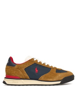 Sneakersy Polo Ralph Lauren 809974040001 Brązowy ze sklepu eobuwie.pl w kategorii Buty sportowe męskie - zdjęcie 186166864