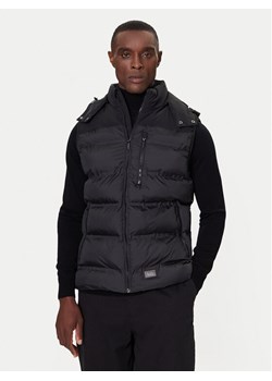 KARL LAGERFELD Kamizelka 505030 554596 Czarny Regular Fit ze sklepu MODIVO w kategorii Kamizelki męskie - zdjęcie 186167321