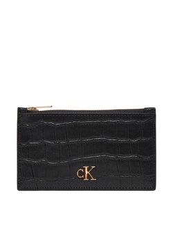 Calvin Klein Etui na karty kredytowe Ck Croc 6 Cc Cardcase LV04F1094G Czarny ze sklepu MODIVO w kategorii Etui - zdjęcie 186167322