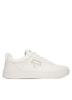 Guess Sneakersy FMFVEN ELE12 Biały ze sklepu MODIVO w kategorii Buty sportowe męskie - zdjęcie 186167384