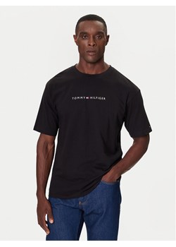 Tommy Hilfiger T-Shirt UM0UM03685 Czarny Relaxed Fit ze sklepu MODIVO w kategorii T-shirty męskie - zdjęcie 186167394