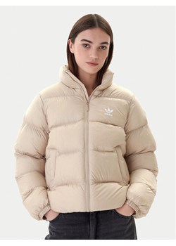 adidas Kurtka zimowa adicolor JX2947 Beżowy Regular Fit ze sklepu MODIVO w kategorii Kurtki damskie - zdjęcie 186167410