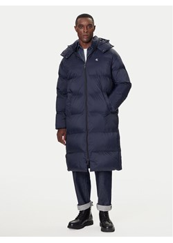 Calvin Klein Jeans Płaszcz zimowy LV04RD518G Granatowy Regular Fit ze sklepu MODIVO w kategorii Płaszcze męskie - zdjęcie 186167431