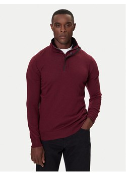 KARL LAGERFELD Sweter 655005 554399 Bordowy Slim Fit ze sklepu MODIVO w kategorii Swetry męskie - zdjęcie 186167500