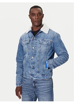 Karl Lagerfeld Jeans Kurtka jeansowa A4M14014 Niebieski Regular Fit ze sklepu MODIVO w kategorii Kurtki męskie - zdjęcie 186167524