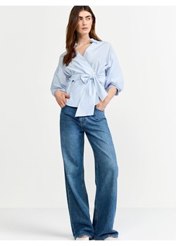 Rich & Royal Bluzka damska Kobiety Bawełna jasnoniebieski w paski ze sklepu vangraaf w kategorii Bluzki damskie - zdjęcie 186169434