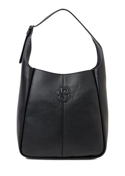 BOSS Damska torba na ramię - Anett Big Boho Kobiety czarny jednolity ze sklepu vangraaf w kategorii Torby Shopper bag - zdjęcie 186169444