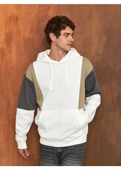 Sinsay - Bluza z kapturem - kremowy ze sklepu Sinsay w kategorii Bluzy męskie - zdjęcie 186173061