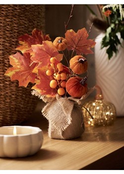 Sinsay - Roślina ozdobna w motywie jesiennym - pomarańczowy ze sklepu Sinsay w kategorii Dekoracje - zdjęcie 186173204