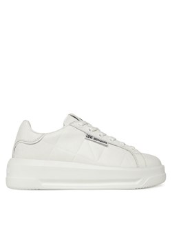 LOVE MOSCHINO Sneakersy JA15335G0NIEC10A Biały ze sklepu MODIVO w kategorii Buty sportowe damskie - zdjęcie 186173264