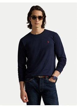 Polo Ralph Lauren Longsleeve Classics 710671468024 Granatowy Slim Fit ze sklepu MODIVO w kategorii T-shirty męskie - zdjęcie 186173273
