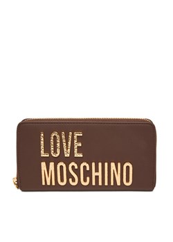 LOVE MOSCHINO Portfel JC5692PP0NKD031A Brązowy ze sklepu MODIVO w kategorii Portfele damskie - zdjęcie 186173282