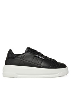 LOVE MOSCHINO Sneakersy JA15335G0NIEC00A Czarny ze sklepu MODIVO w kategorii Buty sportowe damskie - zdjęcie 186173292