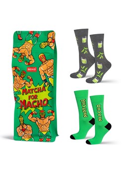 Skarpetki Matcha 2-pak ze sklepu Sklep SOXO w kategorii Skarpetki męskie - zdjęcie 186173461