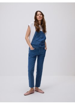 Reserved - Jeansowe ogrodniczki - niebieski ze sklepu Reserved w kategorii Jeansy damskie - zdjęcie 186174102