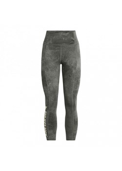 Damskie legginsy treningowe Under Armour Project Rock Ankl Lg Pt - zielone ze sklepu Sportstylestory.com w kategorii Spodnie damskie - zdjęcie 186174944