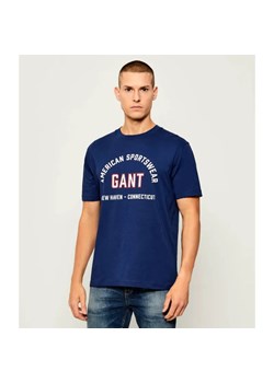 Gant T-shirt PRINTED GRAPHIC | Regular Fit ze sklepu Gomez Fashion Store w kategorii T-shirty męskie - zdjęcie 186175223