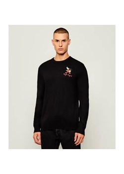 ST.Barth Sweter HERON LIGHT EMBRY SAINT BARTH X DISNEY | Regular Fit | z dodatkiem wełny i kaszmiru ze sklepu Gomez Fashion Store w kategorii Swetry męskie - zdjęcie 186175250