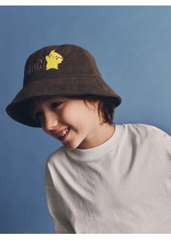 Reserved - Bucket hat Pokémon - ciemnoszary ze sklepu Reserved w kategorii Kapelusze męskie - zdjęcie 186177910