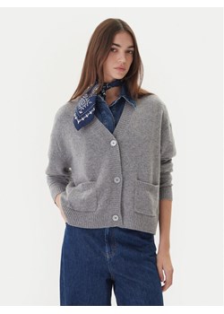 Weekend Max Mara Kardigan Ombra 2525346012 Szary Relaxed Fit ze sklepu MODIVO w kategorii Swetry damskie - zdjęcie 186180523