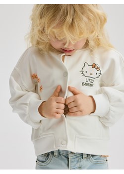 Reserved - Bluza bomberka Hello Kitty - złamana biel ze sklepu Reserved w kategorii Bluzy dziewczęce - zdjęcie 186182823