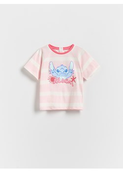 Reserved - T-shirt Lilo i Stitch - wielobarwny ze sklepu Reserved w kategorii Bluzki dziewczęce - zdjęcie 186182903