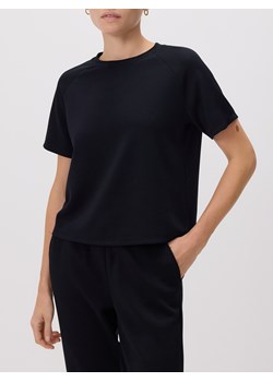 Reserved - T-shirt regular z modalem - czarny - id: 565GA-99X - marki Reserved - 186183383 Reserved - T-shirt regular z modalem - czarny ze sklepu Reserved w kategorii Bluzki damskie - zdjęcie 186183383