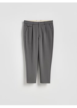 Reserved - Spodnie chino regular fit - jasnoszary ze sklepu Reserved w kategorii Spodnie męskie - zdjęcie 186183684