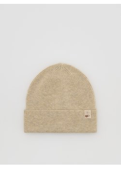 Reserved - Dzianinowa czapka beanie - beżowy - id: 857HJ-08X - marki Reserved - 186184433 Reserved - Dzianinowa czapka beanie - beżowy ze sklepu Reserved w kategorii Czapki dziecięce - zdjęcie 186184433