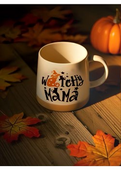 Sinsay - Kubek z motywem halloweenowym - pomarańczowy ze sklepu Sinsay w kategorii Kubki - zdjęcie 186185531