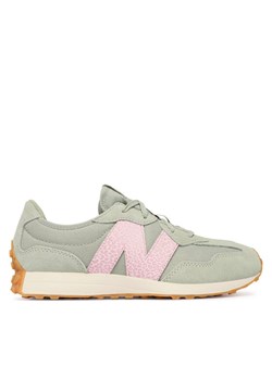 Sneakersy New Balance GS327WT Szary ze sklepu eobuwie.pl w kategorii Buty sportowe dziecięce - zdjęcie 186186514