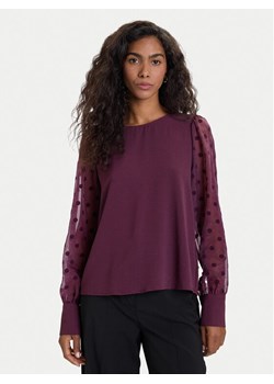 Vero Moda Bluzka Alva 10337474 Fioletowy Regular Fit ze sklepu MODIVO w kategorii Bluzki damskie - zdjęcie 186186773
