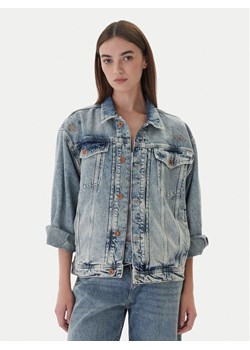 Mustang Kurtka jeansowa Arcata 1016944 Niebieski Loose Fit ze sklepu MODIVO w kategorii Kurtki damskie - zdjęcie 186186824
