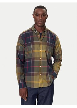 Barbour Koszula Glendale MSH4992TN52 Zielony Regular Fit ze sklepu MODIVO w kategorii Koszule męskie - zdjęcie 186186830