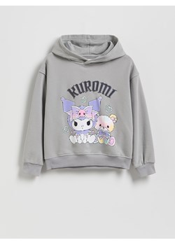 Reserved - Bluza z kapturem Kuromi - ciemnoszary ze sklepu Reserved w kategorii Bluzki dziewczęce - zdjęcie 186188613