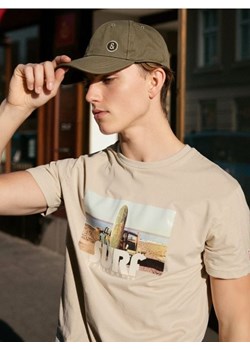 Sinsay - Czapka z daszkiem - zielony ze sklepu Sinsay w kategorii T-shirty męskie - zdjęcie 186191934