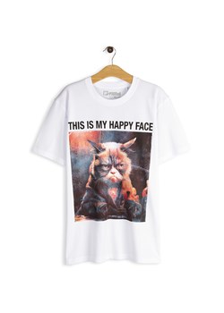 GATE Bawełniana koszulka z nadrukiem S ze sklepu gateshop w kategorii T-shirty męskie - zdjęcie 186192282