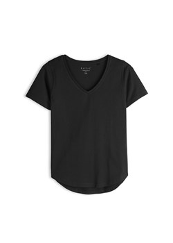GATE Podstawowy bawełniany t-shirt z dekoltem w serek 34 ze sklepu gateshop w kategorii Bluzki damskie - zdjęcie 186192361
