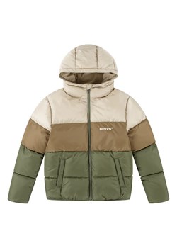 Levi&apos;s Kids Kurtka pikowana w kolorze oliwkowo-jasnobrązowo-beżowym ze sklepu Limango Polska w kategorii Kurtki chłopięce - zdjęcie 186195254