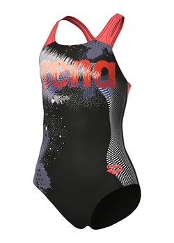 Arena Strój kąpielowy w kolorze czarno-koralowym ze sklepu Limango Polska w kategorii Stroje kąpielowe - zdjęcie 186195440