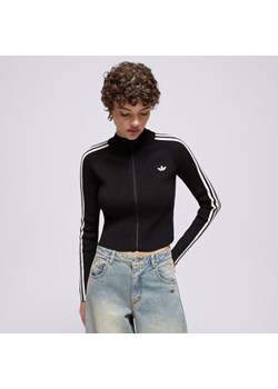ADIDAS BLUZA ROZPINANA SLIM KNIT TT ze sklepu Sizeer w kategorii Bluzy damskie - zdjęcie 186195753