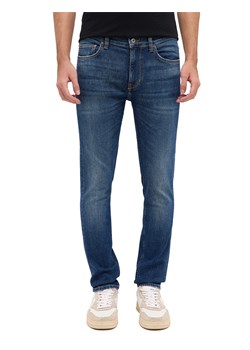 Męskie Spodnie Jeansowe Mustang Style Frisco Skinny Denim Blue 1016307 5000 883 ze sklepu YouNeedit.pl w kategorii Jeansy męskie - zdjęcie 186196990