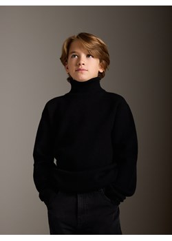 Reserved - Sweter z wiskozą - czarny ze sklepu Reserved w kategorii Swetry chłopięce - zdjęcie 186198764