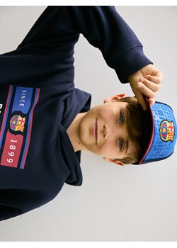 Reserved - Czapka FC Barcelona - granatowy ze sklepu Reserved w kategorii Czapki dziecięce - zdjęcie 186198981